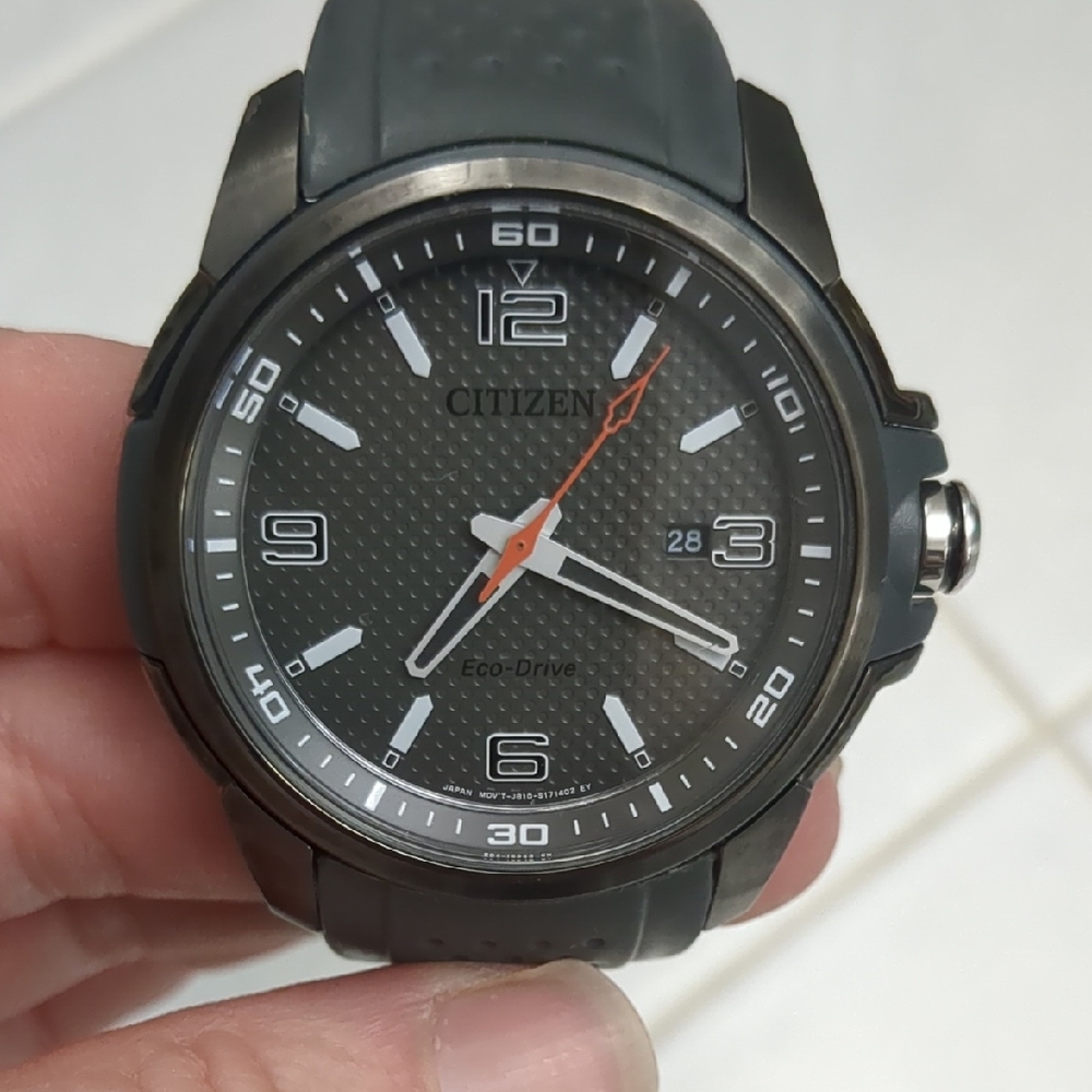 Citizen Eco-Drive Black and Gray Watch